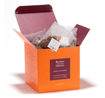 Rooibos Parfumé Oriental - 25 Sachets Cristal Dammann Frères