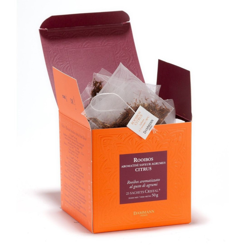 Rooibos Citrus - 25 Sachets Cristal