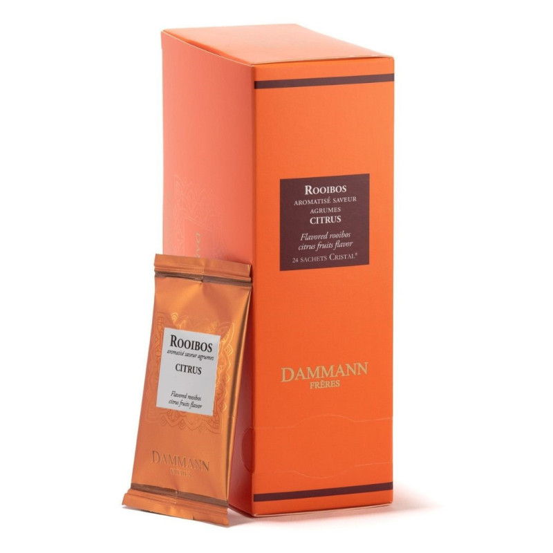 Rooibos Citrus - 24 Sachets Cristal Enveloppés