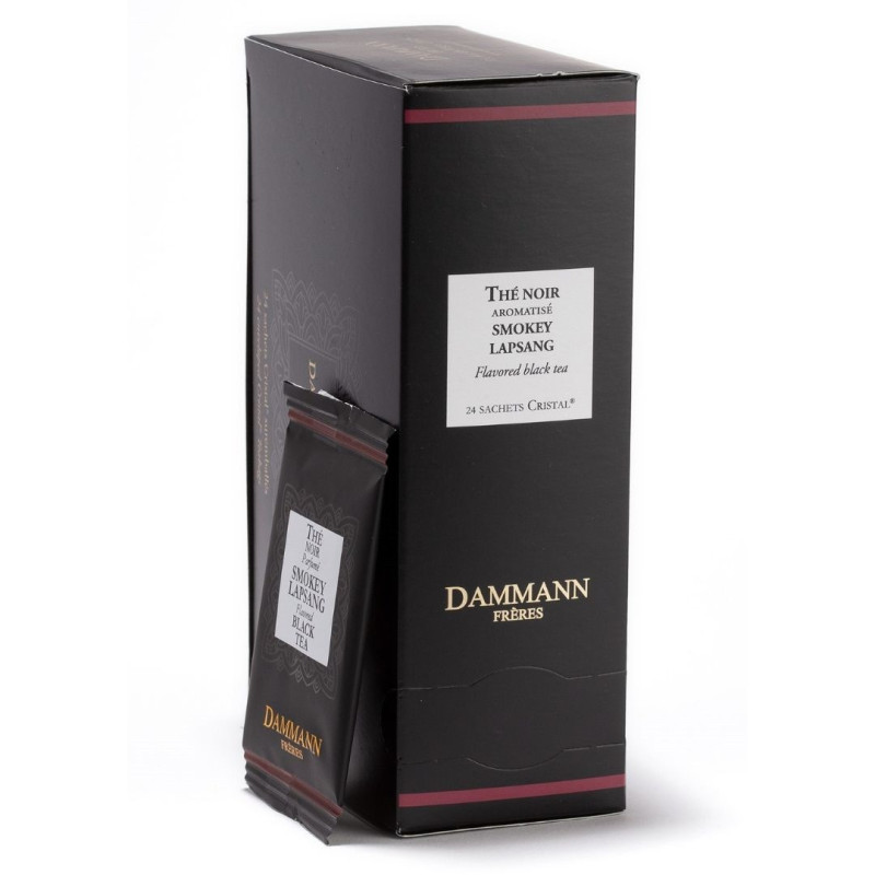 Thé Noir Smokey Lapsang - 24 sachets Cristal® Enveloppés Thé Noir Smokey Lapsang - 24 sachets Cristal® Enveloppés