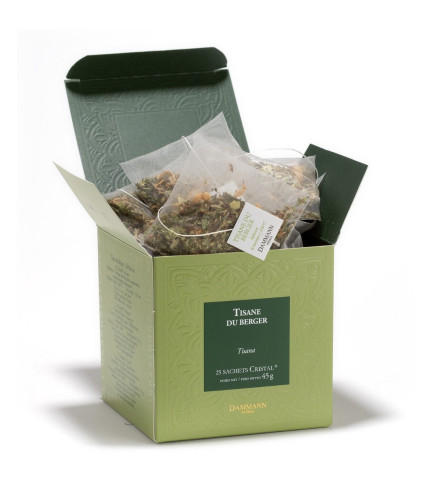 Tisane du berger - 25 Sachets Cristal Dammann Frères