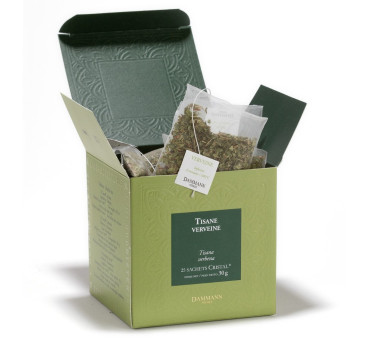 Tisane Verveine - 25 Sachets Cristal Dammann Frères
