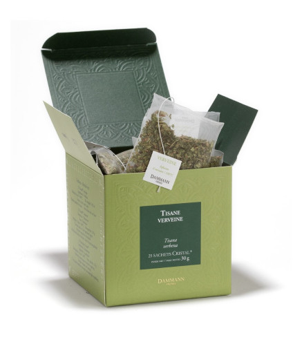Tisane Verveine - 25 Sachets Cristal Dammann Frères