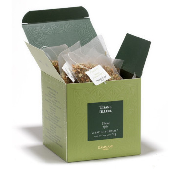Tisane Tilleul - 25 Sachets Cristal Dammann Frères