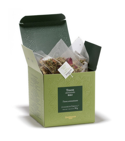 Tisane Bali – Dammann Frères, 25 sachets Cristal®