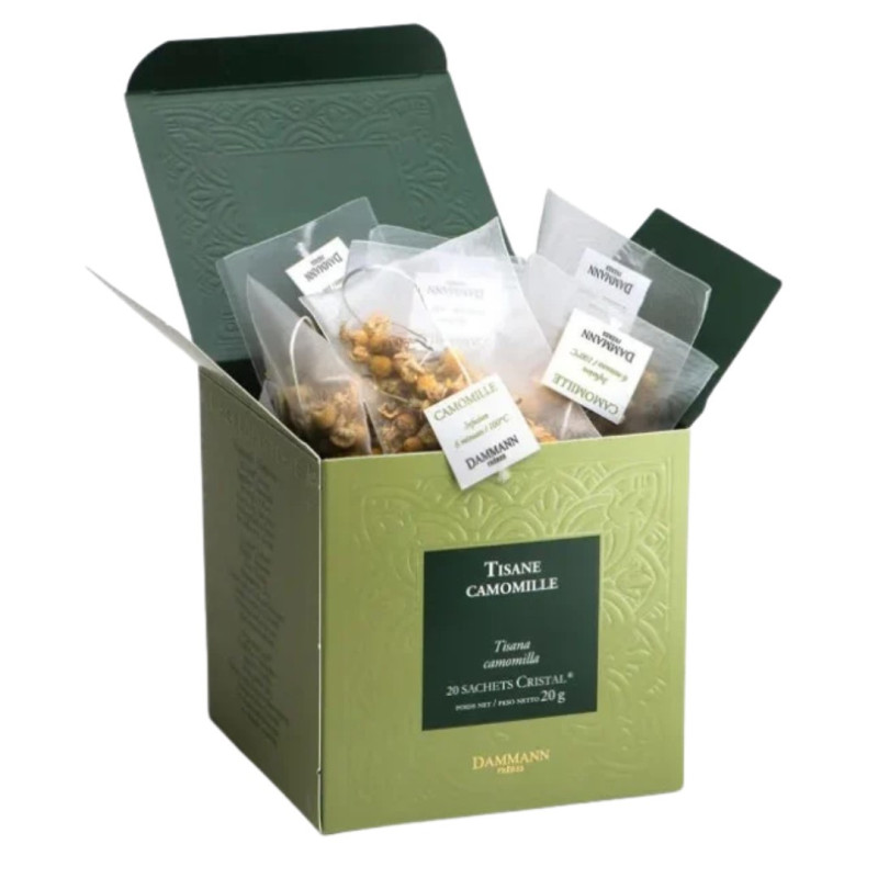 Tisane Camomille - 20 Sachets Cristal Tisane Camomille - 20 Sachets Cristal