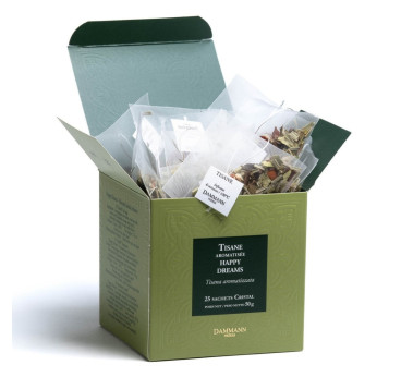 Happy Dreams – Tisane Dammann Frères, 25 sachets Cristal®