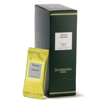 Verveine – Tisane Dammann Frères, 24 sachets Cristal® enveloppés