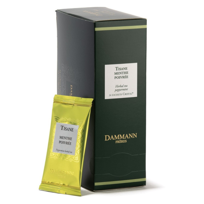 Tisane Menthe Poivrée - 24 Sachets Cristal® Enveloppés