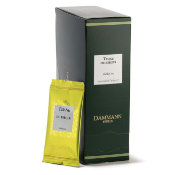 Tisane du Berger – Dammann Frères, 24 sachets Cristal® enveloppés