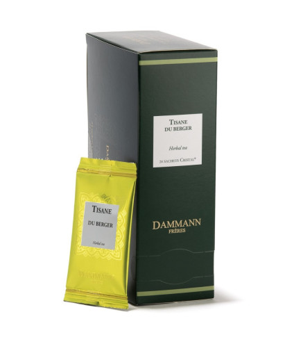 Tisane Du Berger - 24 Sachets Cristal Suremballés Dammann Frères