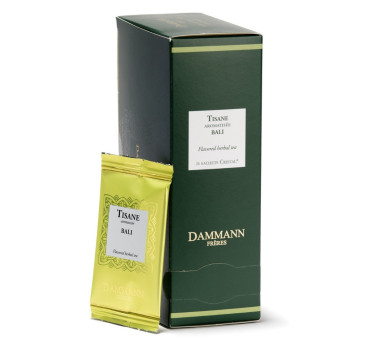 Tisane Bali – Dammann Frères, 24 sachets Cristal® enveloppés