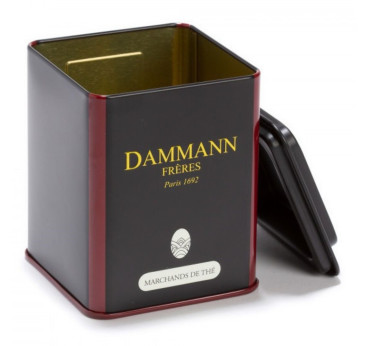 Boîte à thé vide Marchands de Thé – Dammann Frères, 100 g