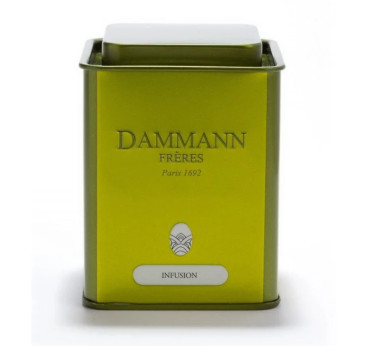 Boîte à thé vide Infusion – Dammann Frères, 100 g