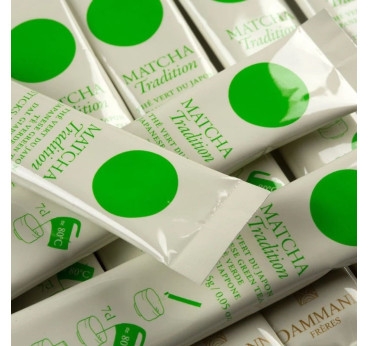 Thé Vert du Japon - Matcha Tradition - 15 Sticks - Dammann Frères