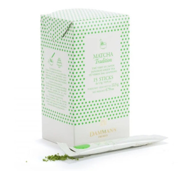 Thé Vert du Japon - Matcha Tradition - 15 Sticks - Dammann Frères