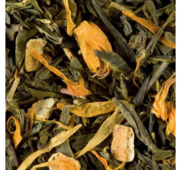 Dune d’Épices Dammann Frères – Thé vert orange pain d’épices