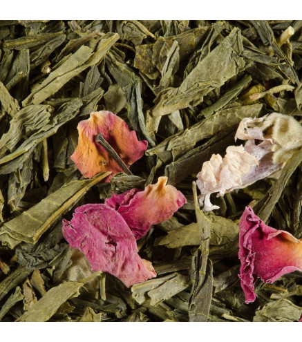 Printemps Éternel Dammann Frères – Thé vert floral gourmand en vrac