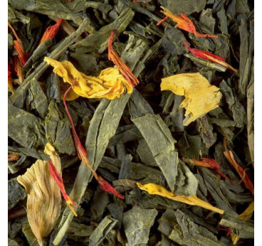 Vanille Amande Dammann Frères – Thé vert gourmand en vrac