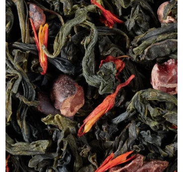 Pistacciatella Dammann Frères – Thé vert pistache et chocolat en vrac