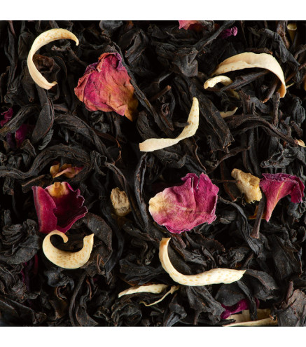 Étoile du Désert Dammann Frères – Thé noir rose et fleur d'oranger