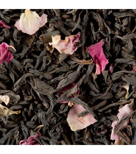 Rose Dammann Frères – Thé noir à la rose de Bulgarie en vrac