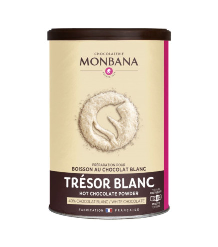 Chocolat Blanc en Poudre Trésor Monbana – 200 g