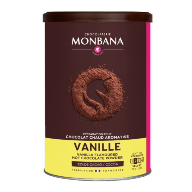 Chocolat en Poudre Vanille 250gr - Monbana