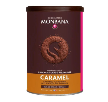 Chocolat en Poudre Caramel Monbana – 250 g