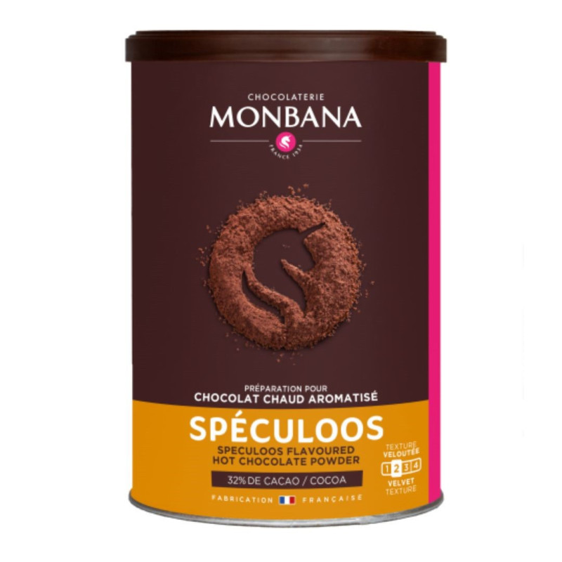 Chocolat en Poudre Spéculoos 250gr - Monbana Chocolat en Poudre Spéculoos 250gr - Monbana