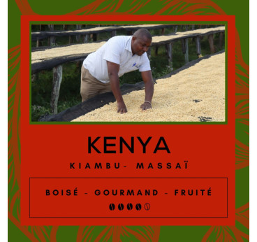 afé Massai Kenya – Arabica AB Plus | Torréfié en Normandie