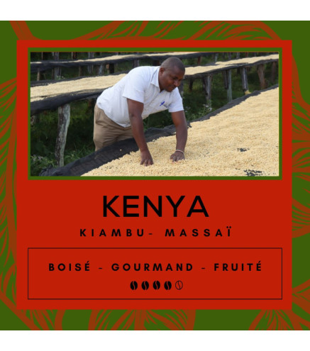 afé Massai Kenya – Arabica AB Plus | Torréfié en Normandie