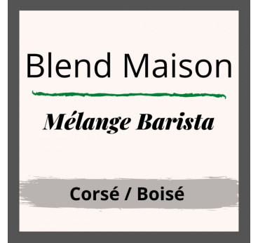 Café Blend Maison - Mélange Barista - Torréfacteur Secret des Arômes