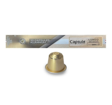 Capsules Lungo Capsulo x10 – Café Long Compatible Nespresso