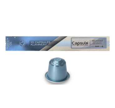 Capsules Décaféiné Sans Solvant Capsulo x10 – Nespresso