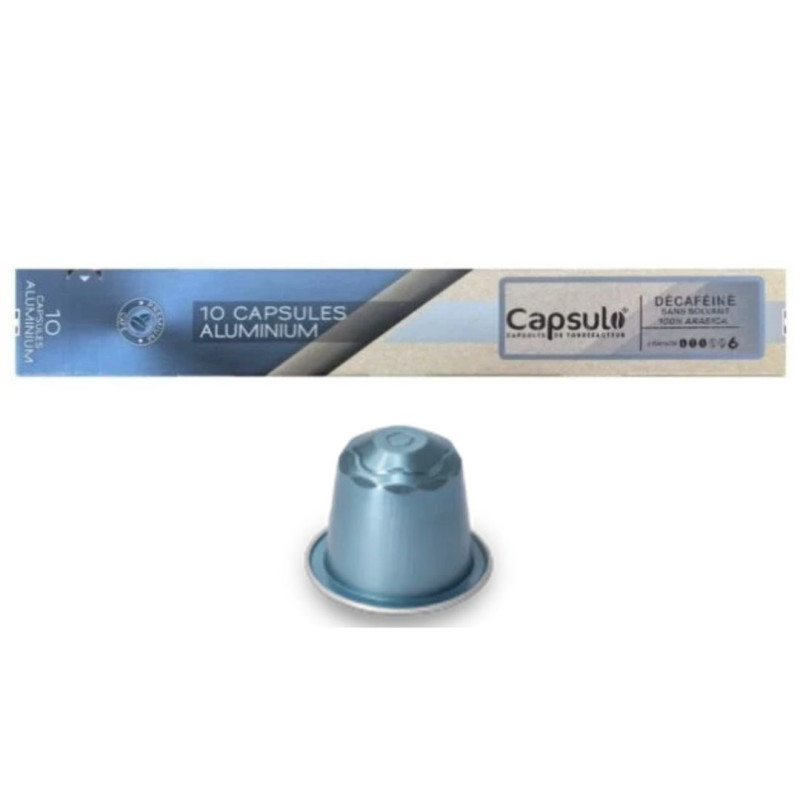 Capsules Décaféiné – Capsulo Capsules Décaféiné – Capsulo