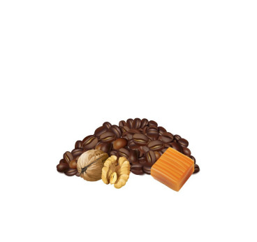 Café aromatisé Caramel et noix