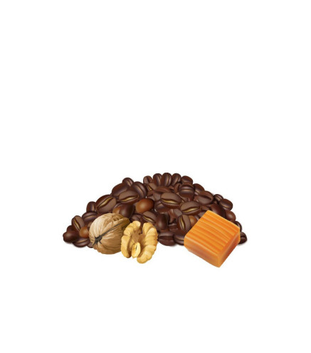 Café aromatisé Caramel et noix