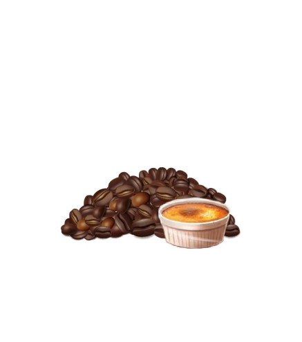Café aromatisé crème brûlée Grain ou Moulu