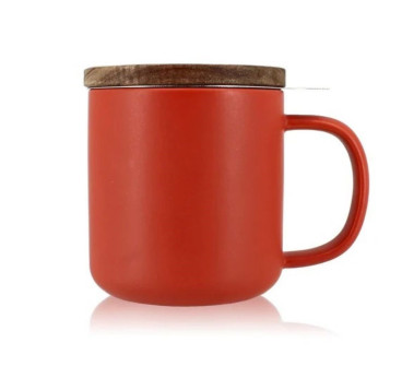 Tisanière JULIET Paprika 300 ml – Filtre Inox | OGO Living