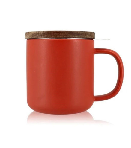 Tisanière JULIET Paprika 300 ml – Filtre Inox | OGO Living