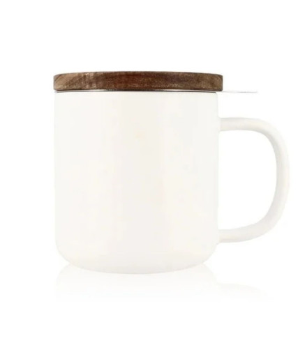 Tisanière JULIET Blanche 300 ml – Filtre Inox | OGO Living