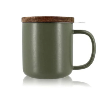 Tisanière JULIET Kaki 300 ml – Filtre Inox | OGO Living
