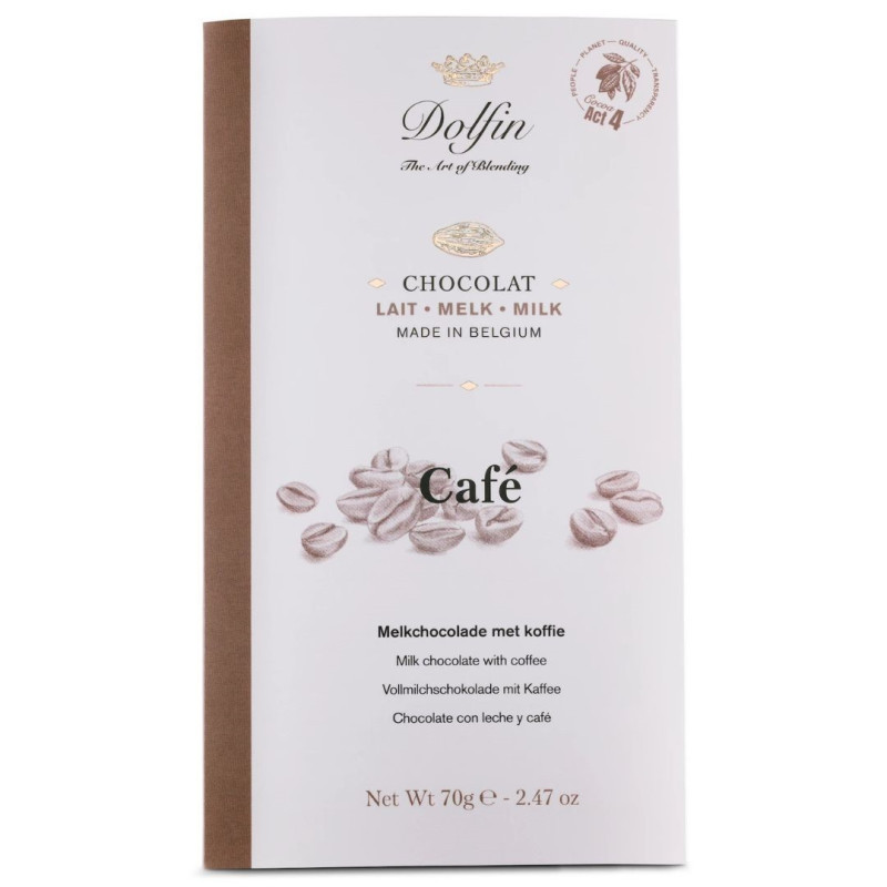 Tablette Lait - Café - Dolfin Tablette Lait - Café - Dolfin
