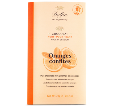 Tablette Noir - Oranges Confites - Dolfin