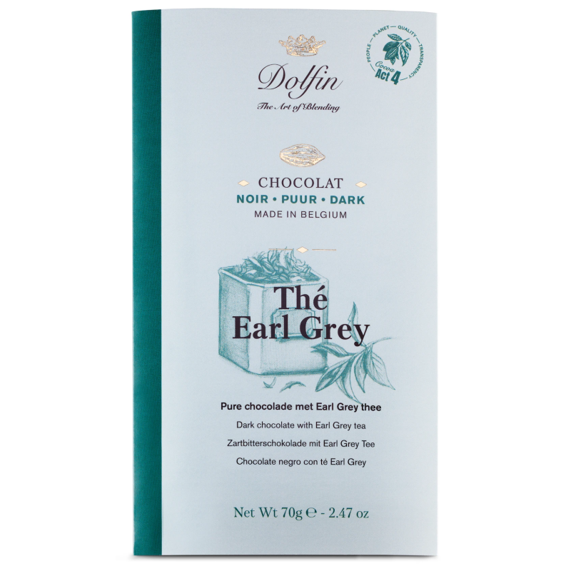 Tablette Noir - Thé Earl Grey - Dolfin Tablette Noir - Thé Earl Grey - Dolfin