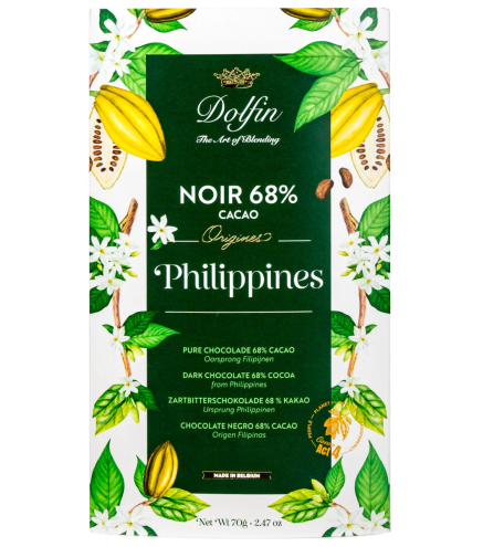 Tablette Noir - Philippines 68% - Dolfin
