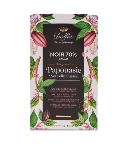 Tablette Noir - Papouasie-Nouvelle-Guinée 70% - Dolfin