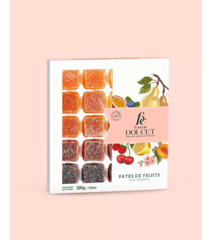 Pâtes de Fruits Dix Fruits 200 g | François Doucet