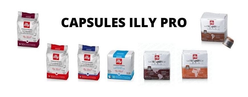 Capsules Illy Pro pour machine Françis X2